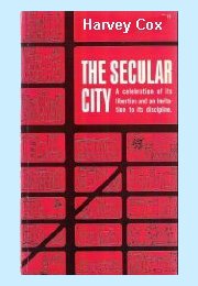 Harvey 
Cox, Secular City
